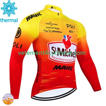 Homme Maillot vélo Hiver Thermal St Michel Auber 93 Mavic 2024